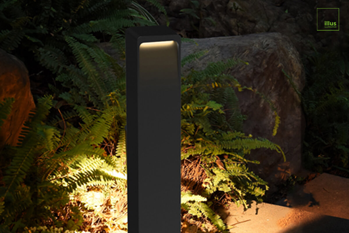 Winter LED Bollard Luminaire Changing LED Bollard Luminaire